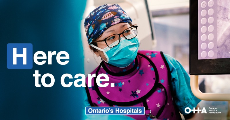 OntHospitalAssn's tweet photo. Hospitals face immense challenges every single day. What keeps them going is their commitment to care for Ontarians. https://t.co/QA08iGBrfv