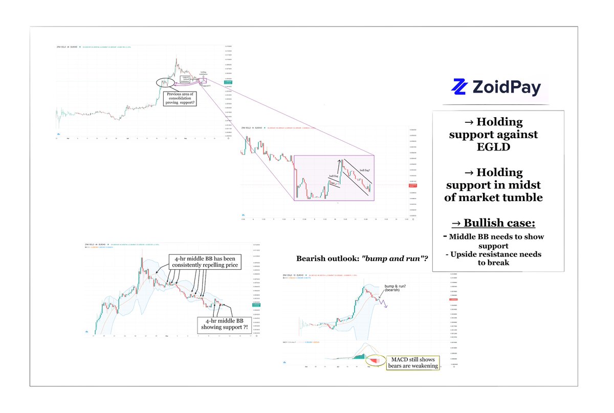 the_economystic's tweet photo. 1/ What up #Zoidsters! 💪
I've been buying $zpay as it falls into previous levels where supply was evidently low (this low supply in demanding environment led price to 💥 to over $1.70). → As price dips back to these levels, it *appears* $zpay is being bought up. 🏋️ #BTFD NFA https://t.co/TxDhAhjF9z