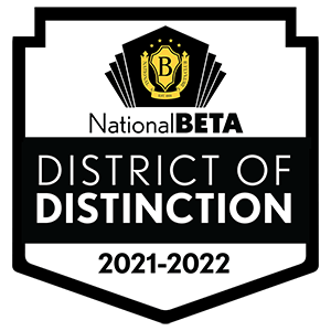 ArtsVcs's tweet photo. VCS is proud to be named a 2021-2022 National Beta District of Distinction! #betaDOD. This is the 4th consecutive year that VCS has received this recognition. Congratulations to all of the students that were recognized and our advisers for making this possible. @VanceCoSchools https://t.co/2gdoKGZ0by
