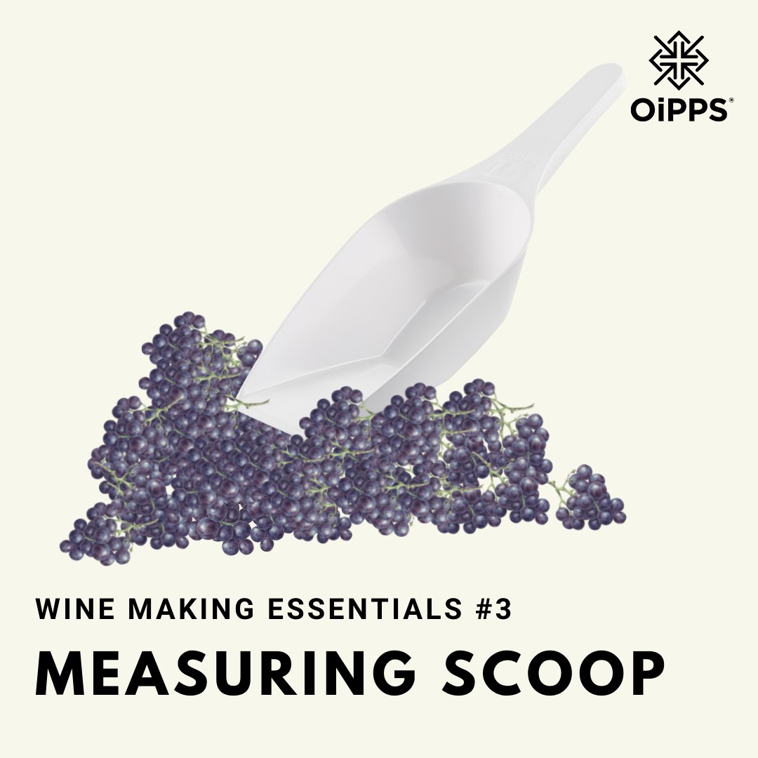 OiPPS's tweet photo. Whether you need to measure yeast, stabilizers or fining agents; when accuracy matters use a measuring scoop that's designed for the job.

#winemaking #wine #winemakers #OiPPS #PlasticScoop #MeasuringScoop #MeasuringSpoon #homebrewing https://t.co/gT63MQruCi