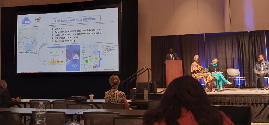 OkureDo's tweet image. Low-cost data pipeline: Leveraging AI and computing capabilities for effective data management and awareness. Opening plenary at #ASIC2022 @AirQoProject