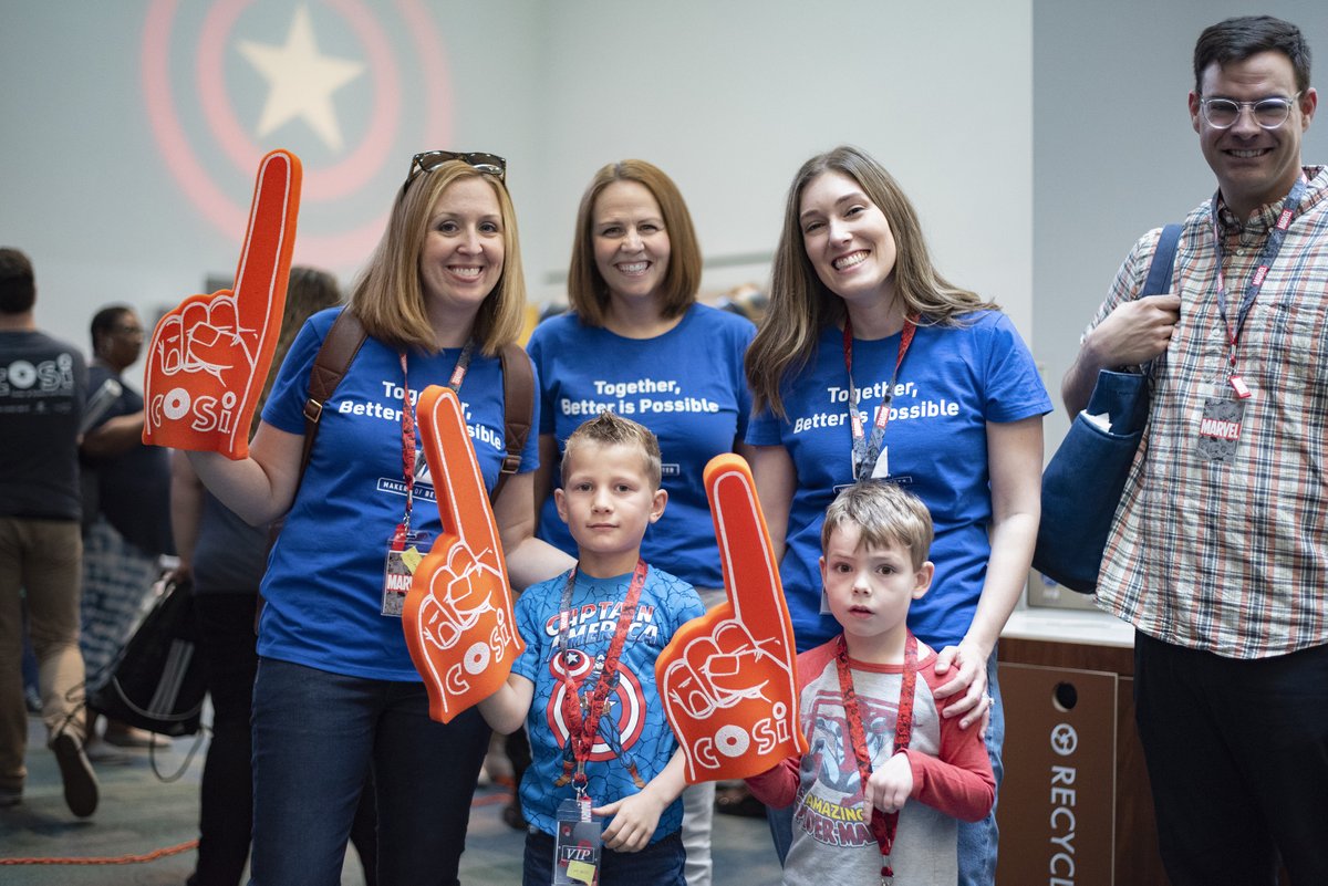 WorthingtonInds's tweet photo. We’re proud to help @COSI extend #MARVELatCOSI so more families can experience the greatest exhibit of super heroes ever assembled here at America’s #1 science museum!
#MakersOfBetter #LifeAtWorthington #cosiscience #cosicolumbus https://t.co/uS1gDMXAGw