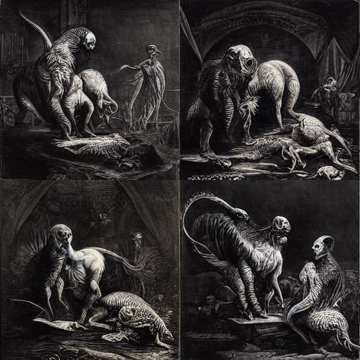 I am collaborating with Gustave Doré through AI... what a time to be alive!