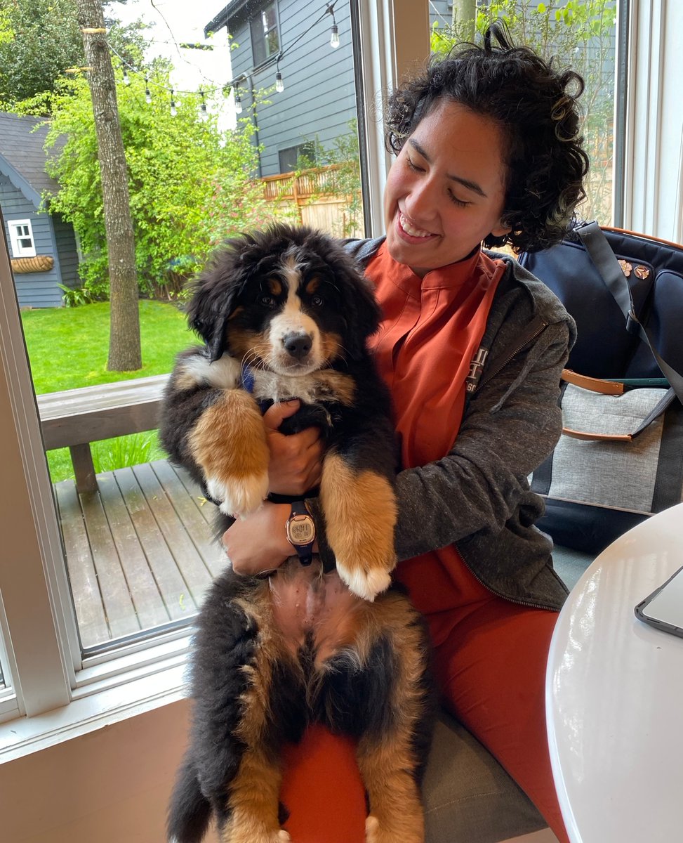 thevetsofficial's tweet photo. Bobby the Bernese puppy had his puppy vaccines with our lovely Ezzy LVT in Seattle. 🐶
-------------------
#mobilevet #dogservices #lovemyfurbabies #petcareservices #bernesemountainpuppy #bernersofinstagram #dailyberner https://t.co/wUABamjcG1