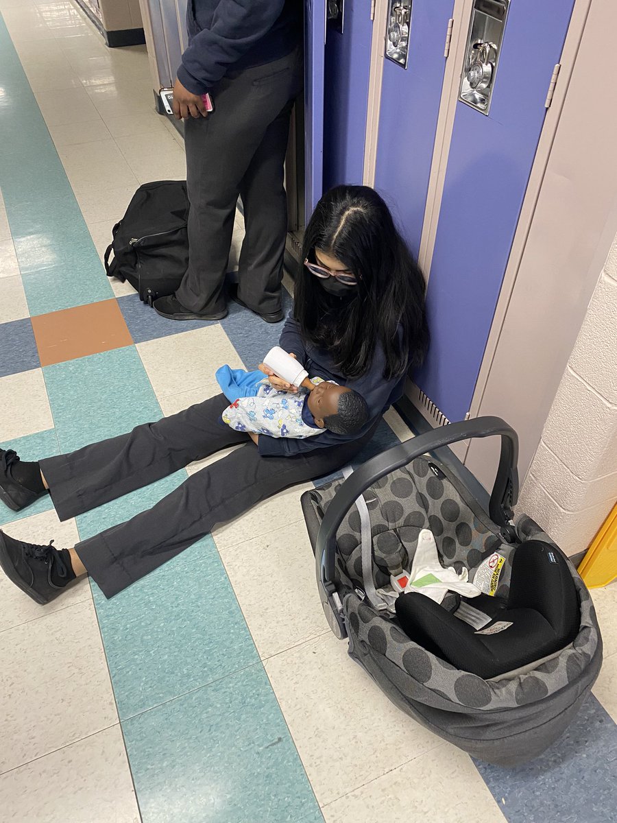 WendyLarm's tweet image. Welcome to Grade 11 Parenting @CardinalLegerSS kiddo. #teachertwitter #school #LancerLearning