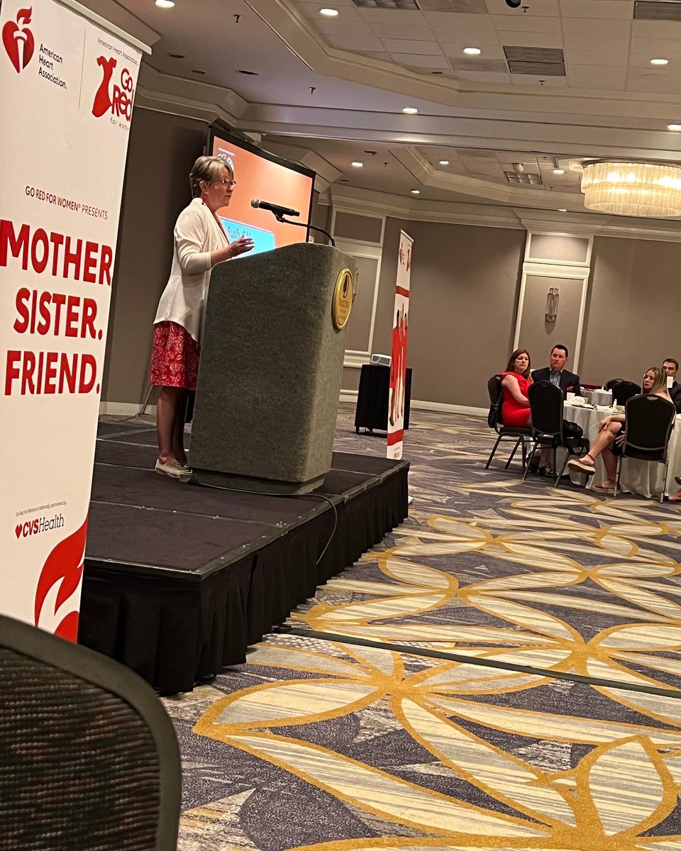 KWCHFelicia's tweet photo. Great time emceeing the American Heart Association “Go Red for Women Breakfast in Red.” Reclaim your rhythm and take charge of your health. ❤️
#kwch12
#kscw
#EyewitnessNewsThisMorning
#goredforhearthealth https://t.co/S2Q7W8S922