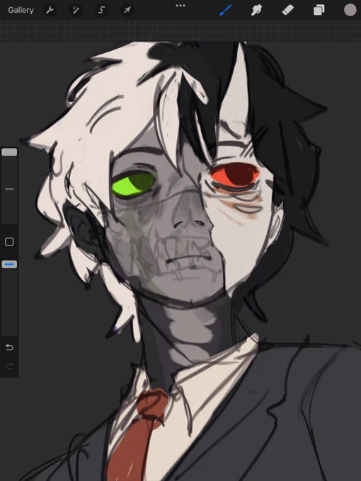 Gonna sketch a quick cranboo design bc I had a cool idea for one 