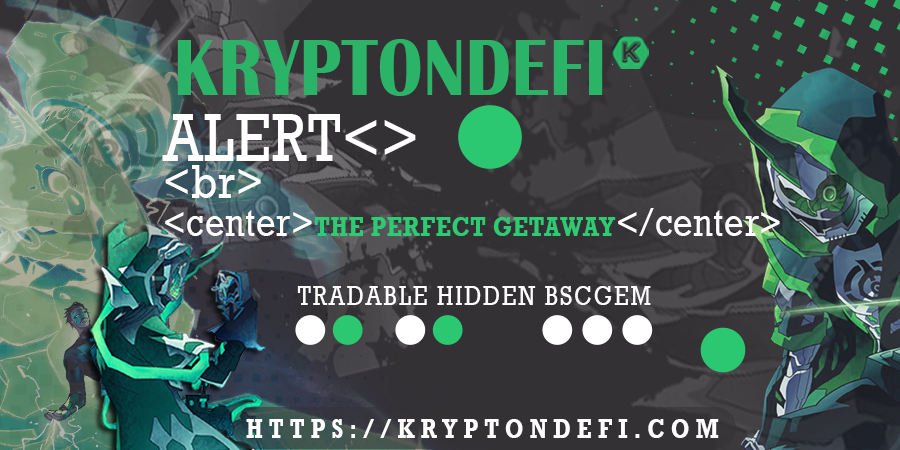 KryptonDefi's tweet photo. ALERT<>
#BSCGem Look Inside ;)
The Perfect Getaway

Keep it Simple with https://t.co/4hwnBfamUw

#hiddengem:
https://t.co/mNopcbICzi

#Defi #BSC #yieldFarming #BinanceSmartChain #tokens #tokenlaunch #BTC #ETH #stablecoins #BNBChain #BNB #pancakeswap https://t.co/yIrln8qCVo