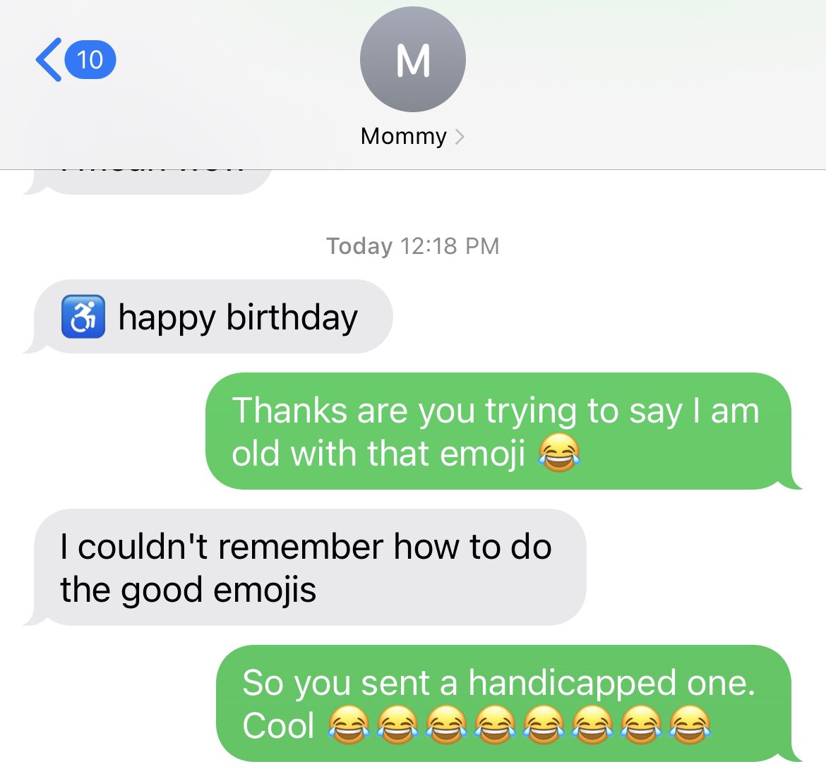 Thanks mom?🤷‍♀️🥸