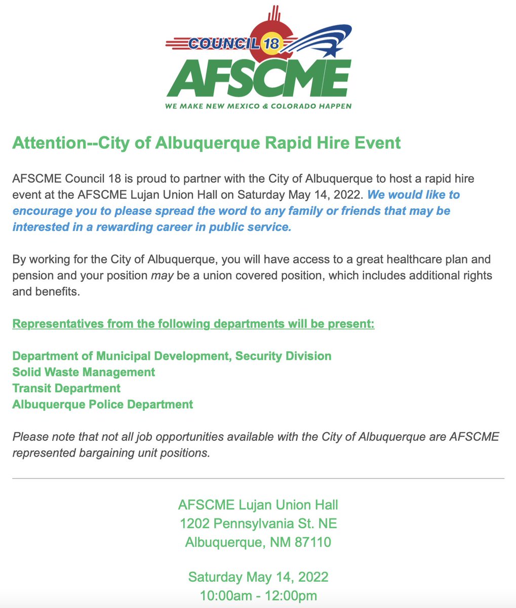 AFSCME Council 18 tweet media