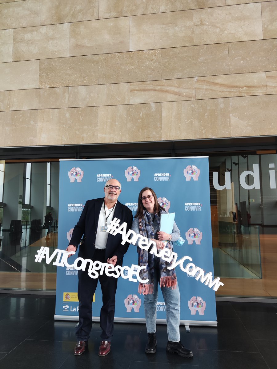 Juan Carlos Torrego Seijo y Raquel Herrero Marcos asisten en el VII Congreso Estatal de Convivencia: Aprender y Convivir ¡Encuentros necesarios!