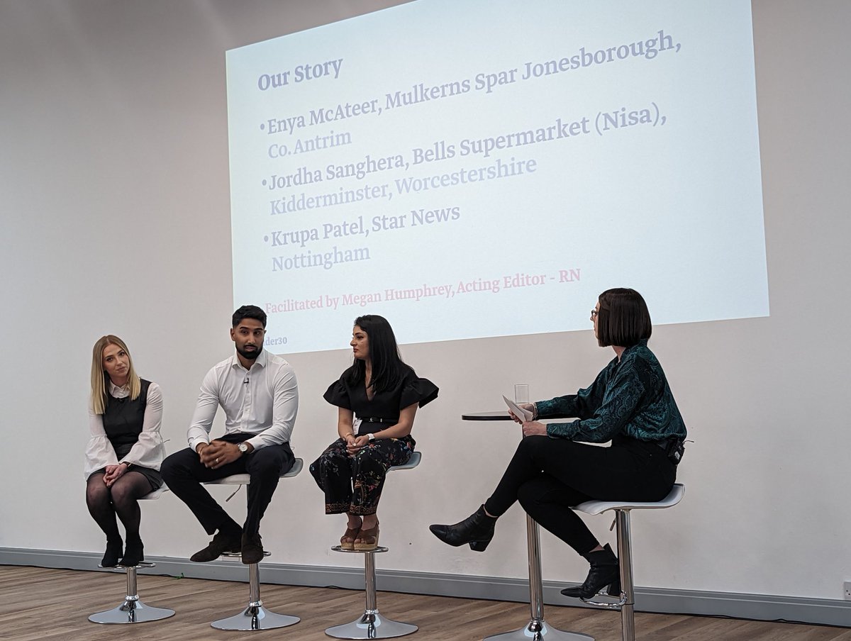 Really lovely afternoon celebrating some of the best of the best today at #RN30Under30. A dash of inspiration, a sprinkling of commitment, and a real positivity about the power - and future - of retail. Loved it.