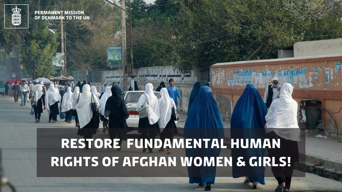 Promises made, promises broken!

The #Taliban’s recent announcement that all #Afghan women must cover their faces in public &amp; only leave homes ‘in cases of necessity’ is a violation of women &amp; girls' fundamental #HumanRights &amp; contradicts the Taliban's numerous assurances.