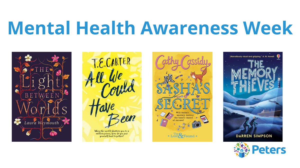 Petersbooks's tweet photo. It's Mental Health Awareness Week and our team have put together a list of books for secondary schools to help support students' wellbeing. 

Check out the full list 👇
https://t.co/GAEpwFwRHQ

#mentalhealthawarenessweek #booklist https://t.co/ss9UT0Kmxh