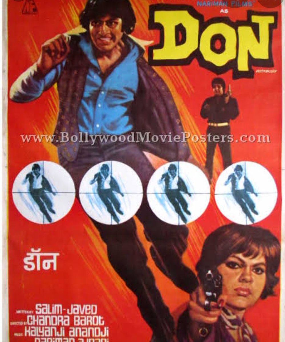 Vibhor4tweet's tweet photo. #44YearsOfDon Superhit songs hit dialogue zabardast acting fantastic story aur Apne BIGB aur kya chahiye bhai ..on of the cult classic film #DON @SrBachchan sir ❤️🌹#khaikepanbanaraswala #Ehaibumbainagariya #mainhoondon #yemeradil #jiskamujhethaintezaar @AmitAgrawl @king_ajaz786 https://t.co/hQ80GNiA94