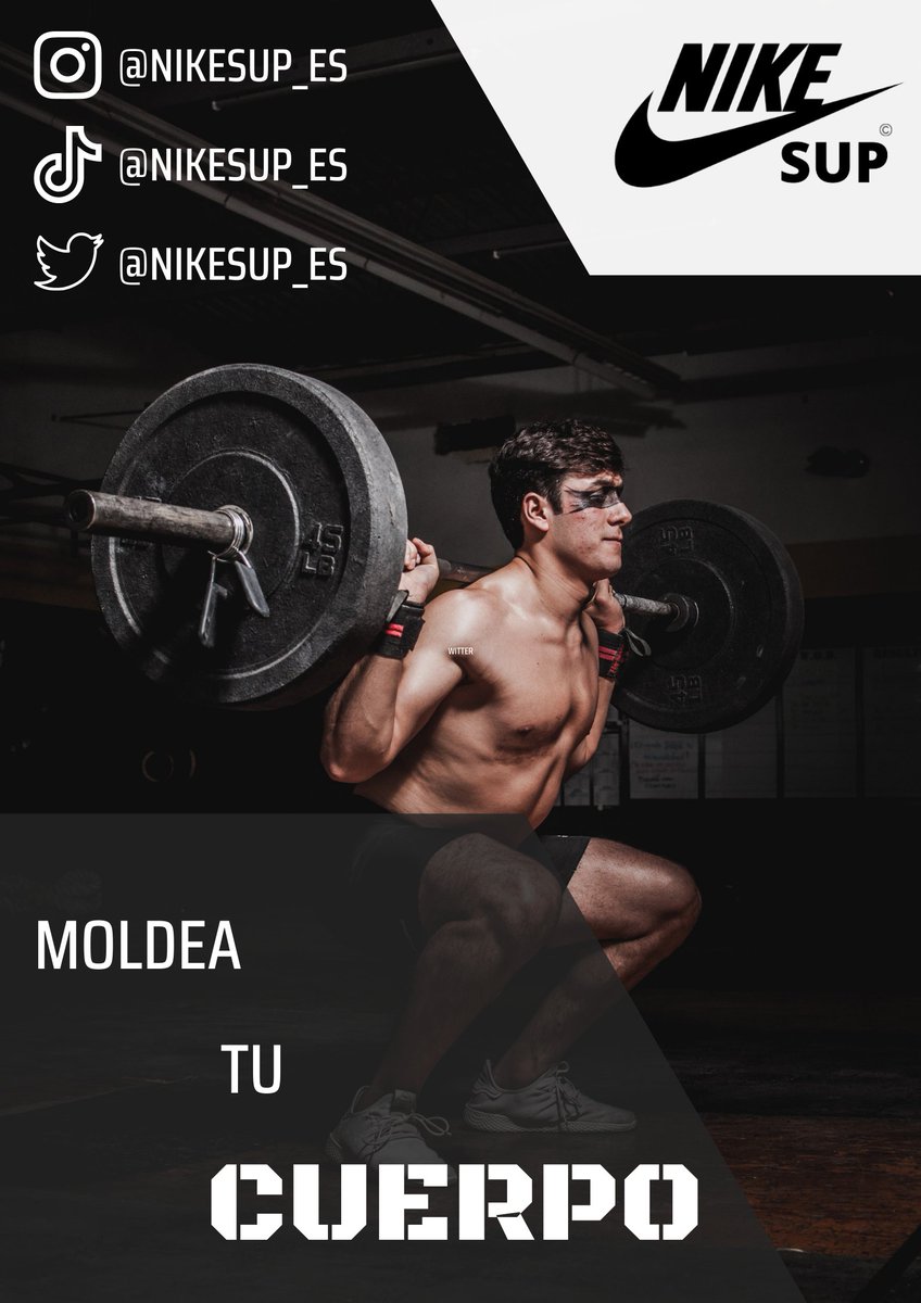 Nikesup_es's tweet photo. MOLDEA TU CUERPO! 🦾

#JustWorkIt https://t.co/whxfx129RC