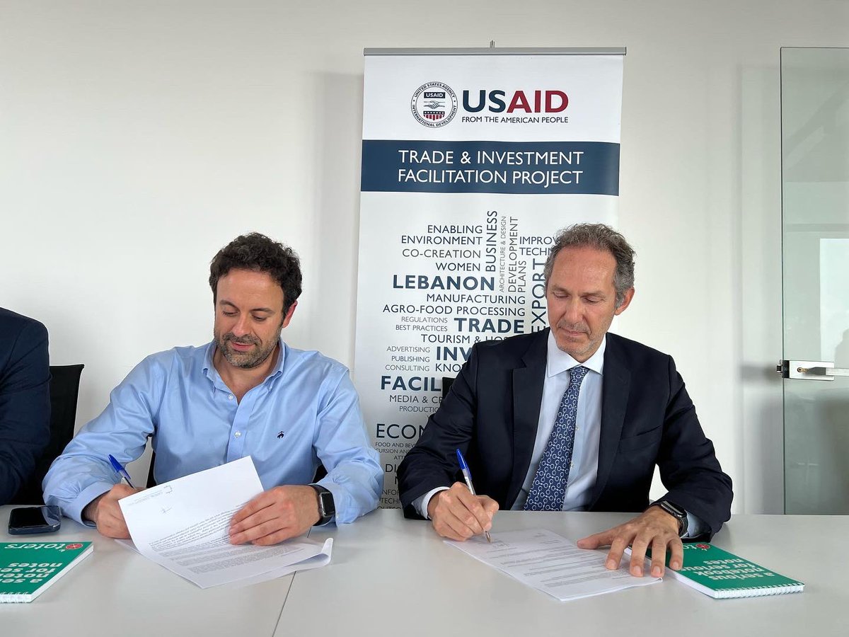 USAID’s partner Capital Concept signed today an agreement with the leading Lebanese tech company #Toters to support its enrollment in the #Lebanon Environmental, Social &amp; Governance (#ESG) Stewardship Program.