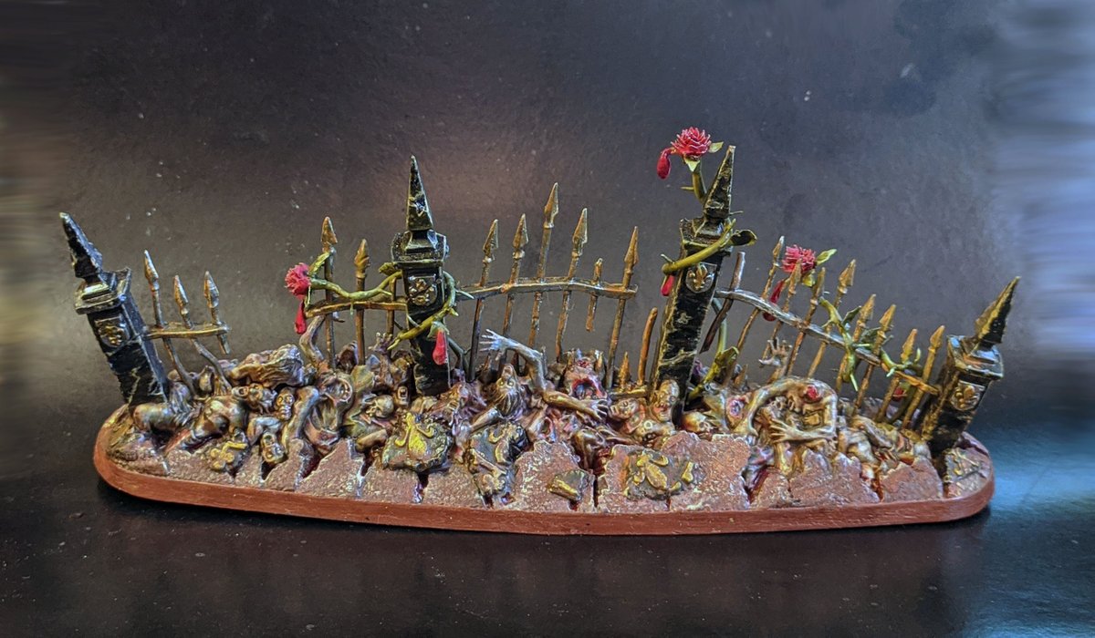 Foandgeld's tweet photo. Endless Spells: Flesh-eater Courts Part 2 of 3
https://t.co/WRNs6UryVr
#citadel #gamesworkshop #miniatures #minipainting #painting #paintingwarhammer40k #tabletopgaming #wargaming #warhammer #WarhammerCommunity @WarhammerOfficial #wh40000 #wh40k #EndlessSpells #AgeofSigmar https://t.co/hfyHII78Rr