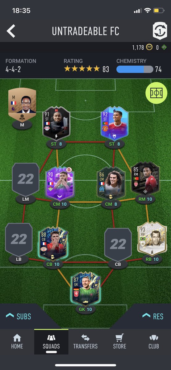 Blynk____'s tweet photo. @riquewyd haven’t played rivals inna while coz i sold some players and gambled on packs https://t.co/5rPjShRDAp