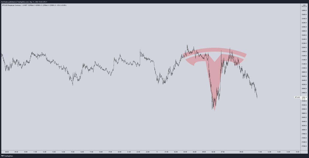 TraderKoz's tweet photo. excuse me @elonmusk sir

what is you doing to bitcoin https://t.co/xboKdmqGI1