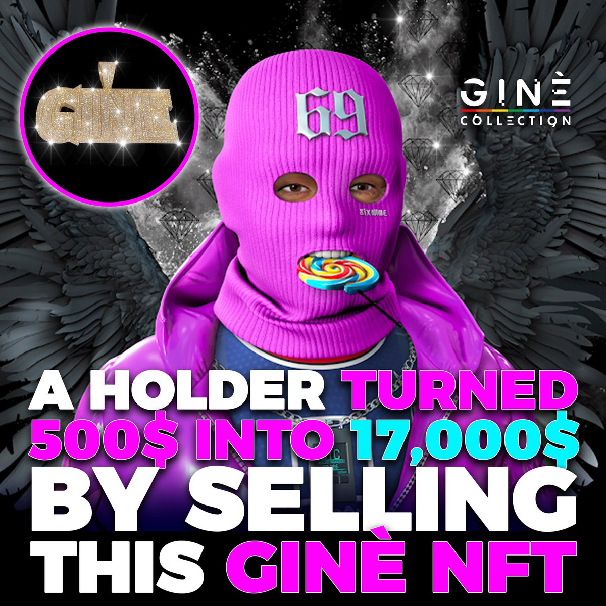 Ginè Collection NFT 🌈 tweet media