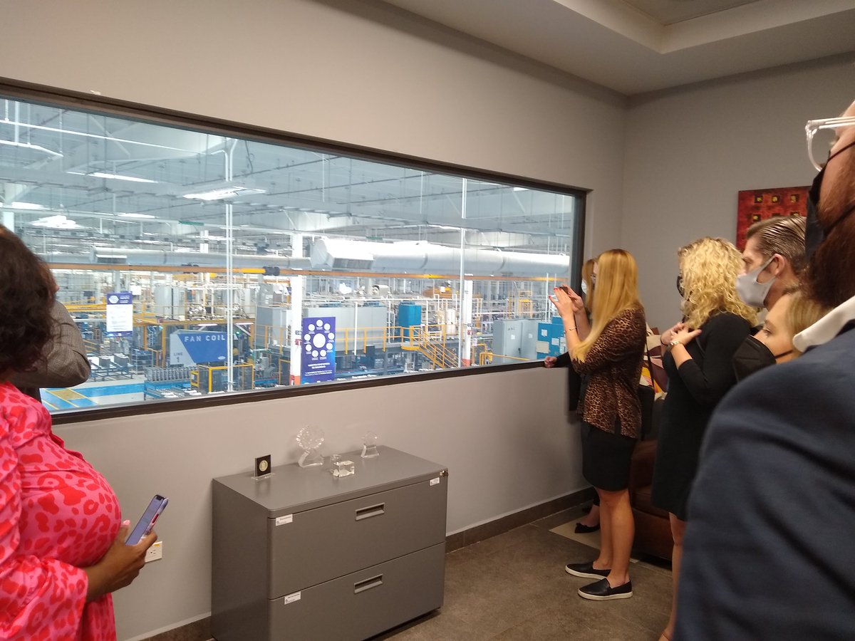 KatBoyceDC's tweet photo. Visit to the @carrier factory in Monterrey with #USMexico360. Feel like I'm in an episode of How Its Made @MeridianIntl @USMexicoFound https://t.co/7sy2cxijM1