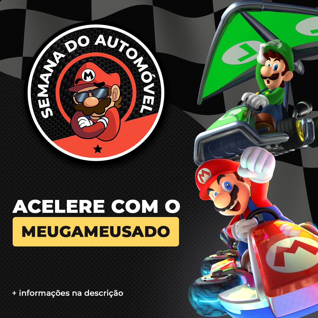 MeuGameUsado's tweet photo. Você sabia? 🏎

No dia 13 de Maio é comemorado o Dia do Automóvel, e como aqui no MeuGameUsado nos antecipamos e preparamos a Semana do Automóvel, uma seleção exclusiva de itens com a temática!

Confira as ofertas no site: https://t.co/kyu4WMryvl https://t.co/KY5uA6MDSX