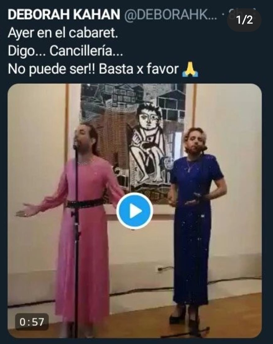 pablocantizano1's tweet photo. NO DISCRIMINO, justamente por eso digo que si querían que al himno lo interpreten mujeres, hubiesen contratado mujeres...
#BastaDePavadas https://t.co/evmeOYSb5S