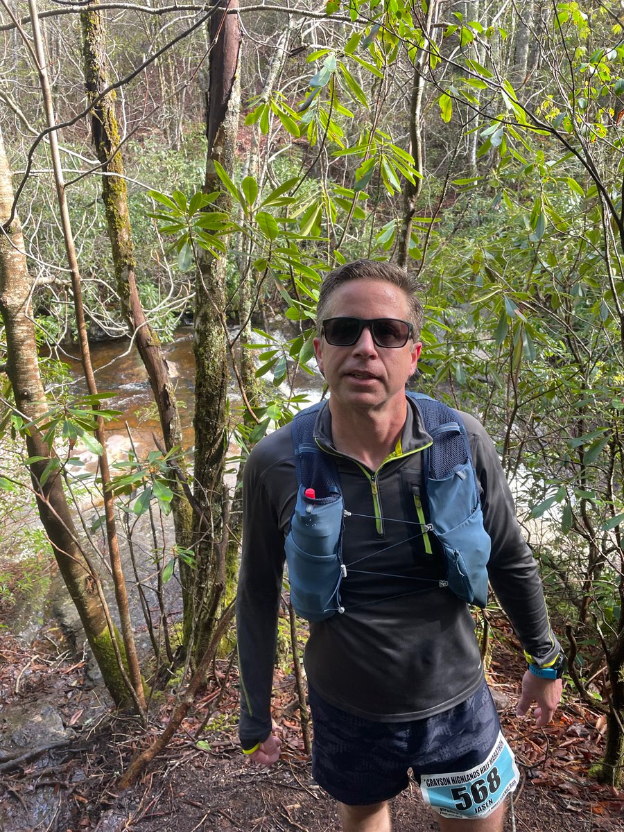 Cjeige's tweet photo. Spent last 2 weekends in my 40s running 2.5 trail races @USNWCTuckFest Trail 1/4 marathon &amp; 1k Kids Run (Jake’s 1st race); Grayson Highlands trail 1/2 marathon. 20 miles &amp; 3,300’ of elev. gain, guess I’m ready for my next decade of adventures.
#49andstillmoving
@BenEige @runbum https://t.co/VBzS1RPuiG