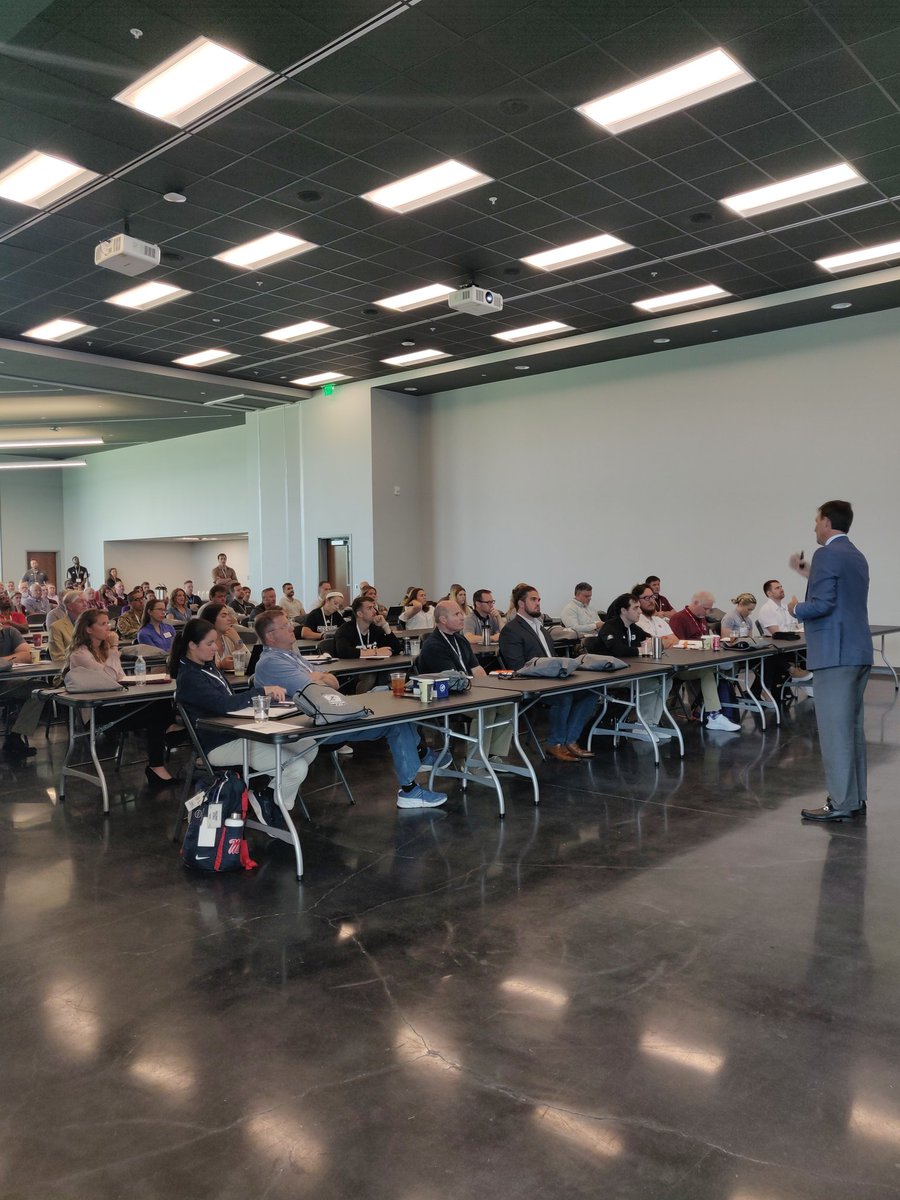 msu_aei's tweet photo. Happening now - Athlete Engineering Summit Keynote – Dr. Allen Sills (NFL) – Building the human performance research team to improve safety in the league and lessons learned.
#AESUMMIT https://t.co/WXRaN6xawq