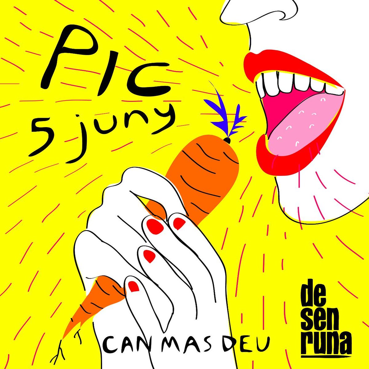 Et va agradar la darrera festa de Desenruna? Te la vas perdre? Reserva't la data del diumenge 5 de juny! Tallers, actuacions de circ, concerts i PDs durant tot el dia! A la magnífica Vall de Can Masdeu! Més info ben aviat! 
No t'ho perdis! 💃💃💃