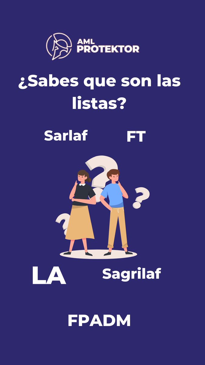 aml_protektor's tweet photo. Una oportunidad muy importante para implementar los sistemas de gestión de riesgos @aml_protektor 

#sarlaft #sagrilaft #la #ft #fpadm https://t.co/FCe4JkafIN