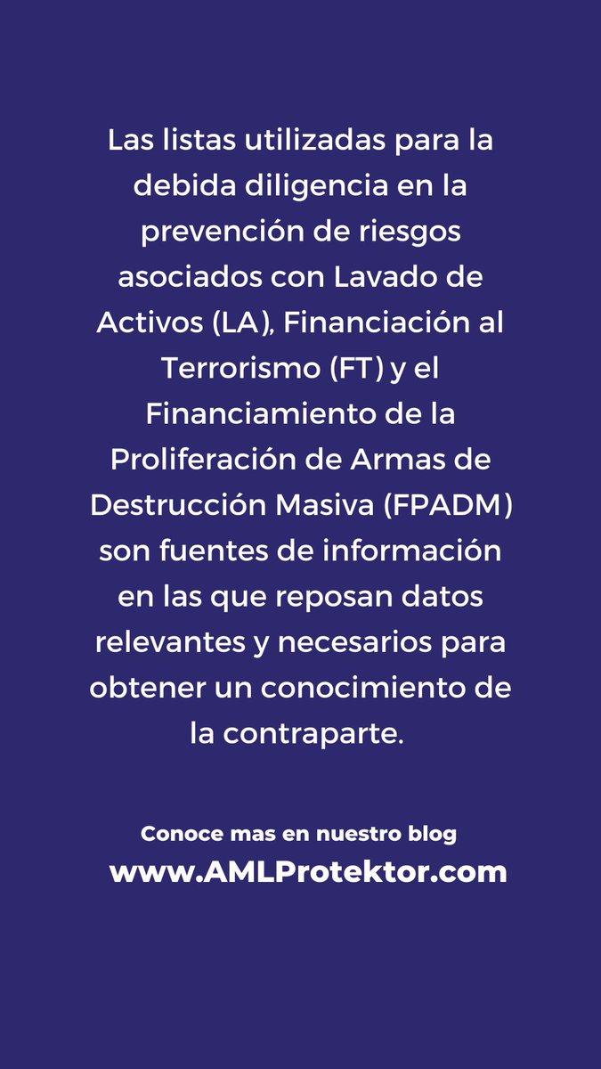 AML Protektor (@aml_protektor) on Twitter photo Una oportunidad muy importante para implementar los sistemas de gestión de riesgos <a href="/aml_protektor/">AML Protektor</a> 
#sarlaft #sagrilaft #la #ft #fpadm Una oportunidad muy importante para implementar los sistemas de gestión de riesgos <a href="/aml_protektor/">AML Protektor</a> 
#sarlaft #sagrilaft #la #ft #fpadm