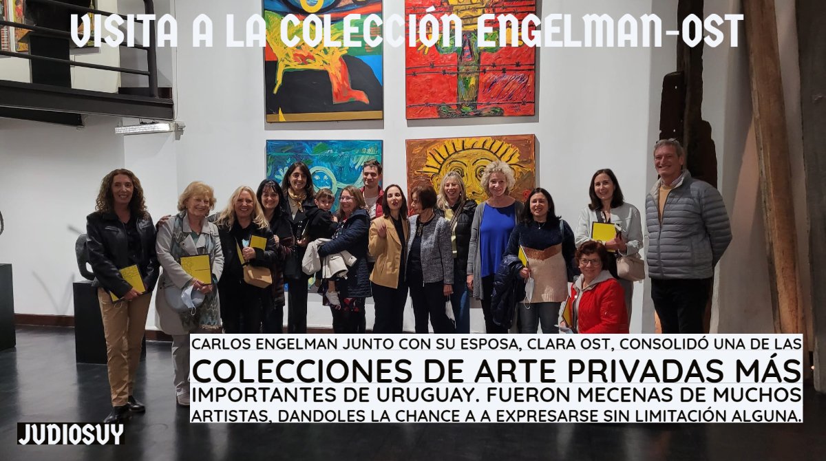 janetrudman's tweet photo. #JudiosUy #OrgulloJudio Visitar este lugar es un placer para los sentidos. Se puede ser URUGUAYO y apoyar a los artistas locales y crear esta maravilla de COLECCION.Gracias Carlos Engelman Z"L y Clara Ost y a @NCIMontevideo https://t.co/WnPckOetIS