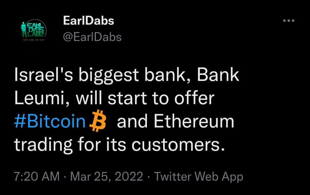 zapzapparoo's tweet photo. Just a pic thread for all the Fudder's. Made from a 5 min search. Imagine what some real Twitter digging would find.

Don't forget El Salvador and Africa made BTC THEIR CURRENCY.

#bitcoin #crypto #fud https://t.co/ohfzGlk0GJ