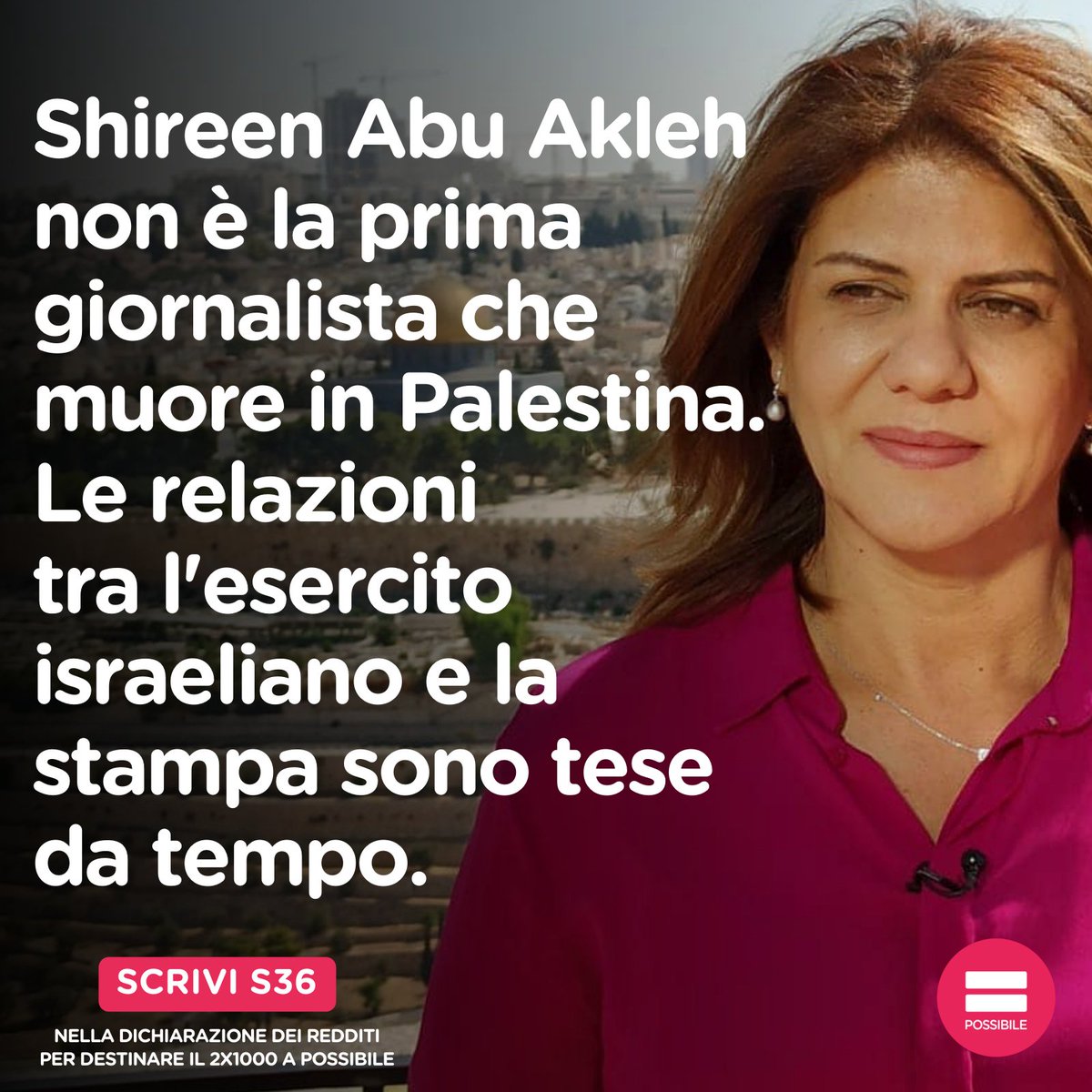 beabri's tweet photo. "Le relazioni tra le forze israeliane e i media, soprattutto i giornalisti palestinesi, sono tese da tempo. Reporter palestinesi sono stati feriti da proiettili di gomma o da gas lacrimogeni mentre coprivano le proteste nel West Bank." #Thread #ShireenAbuAkleh https://t.co/pRjJqVT30f