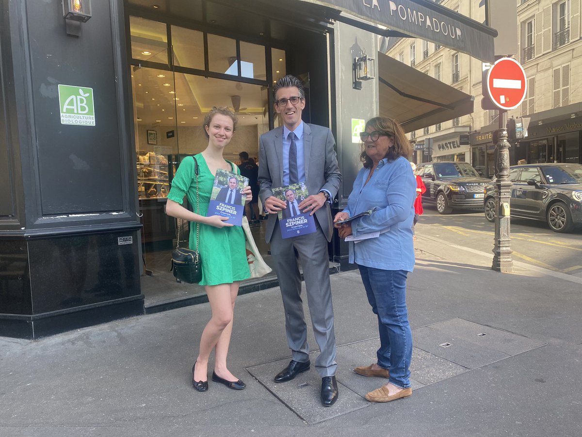 LR75_16's tweet photo. L’équipe militante était mobilisée toute la journée dans le nord de l’arrondissent pour la campagne de @fszpiner ! https://t.co/TsaciZzHQu
