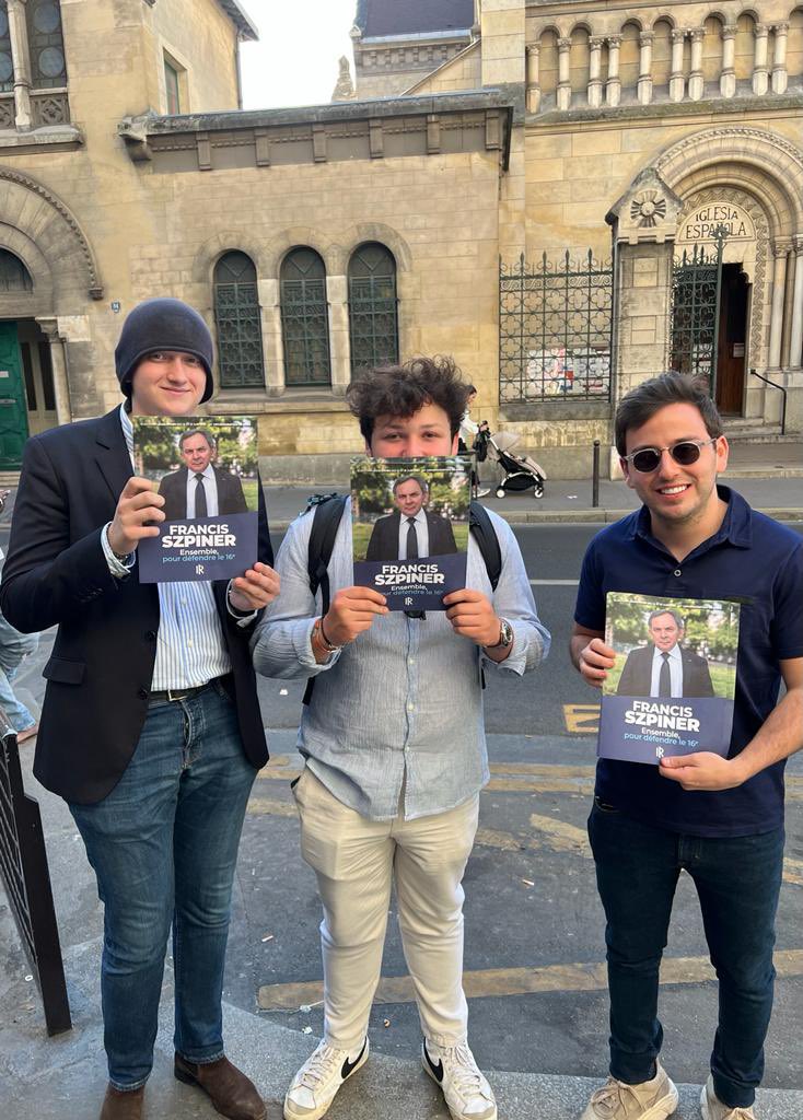LR75_16's tweet photo. L’équipe militante était mobilisée toute la journée dans le nord de l’arrondissent pour la campagne de @fszpiner ! https://t.co/TsaciZzHQu