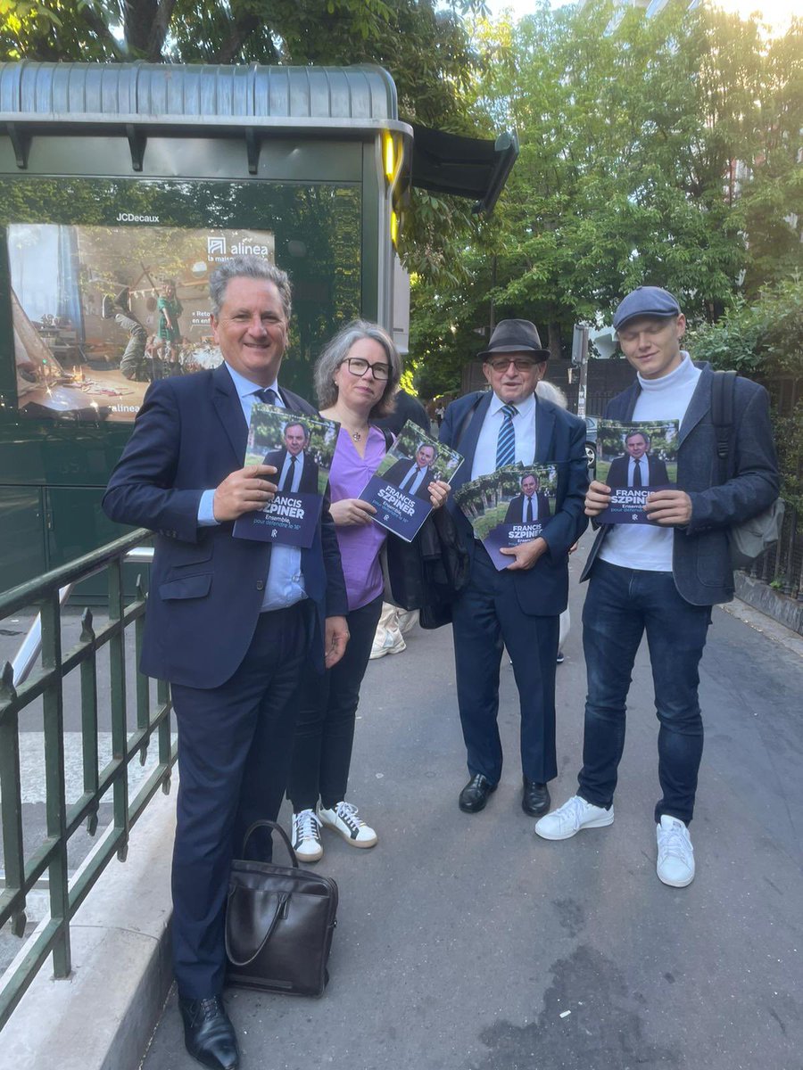 LR75_16's tweet photo. L’équipe militante était mobilisée toute la journée dans le nord de l’arrondissent pour la campagne de @fszpiner ! https://t.co/TsaciZzHQu