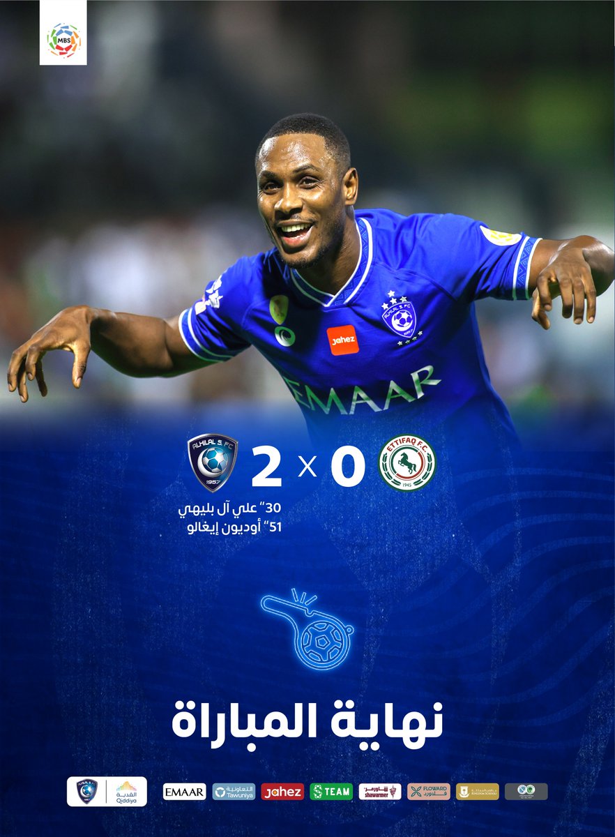 Alhilal_FC's tweet photo. 🔚 #كبير_آسيا يكسب الاتفاق بثنائية 

مبروووووك 👏🏻😍💙

#الهلال https://t.co/bfQ3dvD1vQ