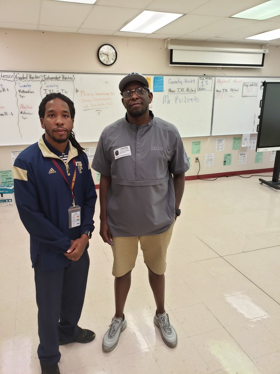 CoachCamRod's tweet photo. Just met with @CoachTravMoore at Belle Glades High. Great dude and has some ballers on deck. Definitely will be back in the muck! @WebberFB #WebberWarriors https://t.co/pvFdKu1uts