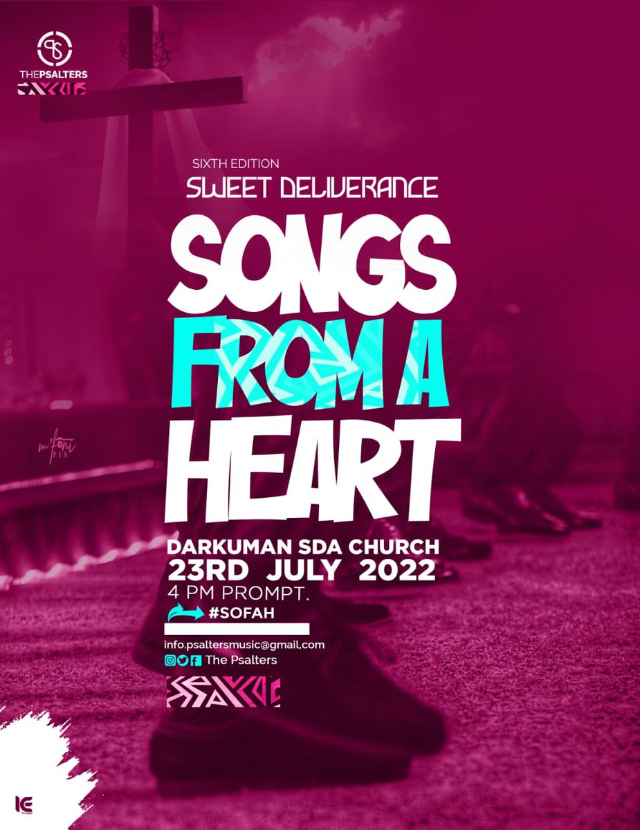 ThePsalters's tweet photo. Let’s sing and make melody to the Lord with our hearts.
#SweetDeliveranceAt6
#SongsFromAHeart
#SOFAH
#ThePsaltersXperience
#ThePsaltersMusic
#ThePsaltersEffect https://t.co/ykXshMV0pH