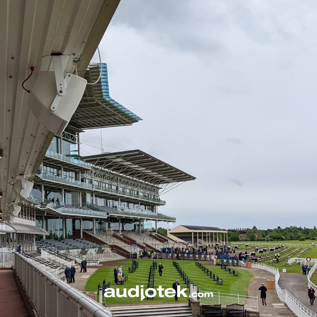 And they're off! First race of the season at York Racecourse. Our PA system is ready for action all along the grandstand. Congratulations on the start of the 2022 season.

<a href="/MartinAudioLtd/">Martin Audio Ltd</a> 
 
#yorkracecourse #pasystems #prosound #audiotekltd #martinaudio #martinaudiofamily