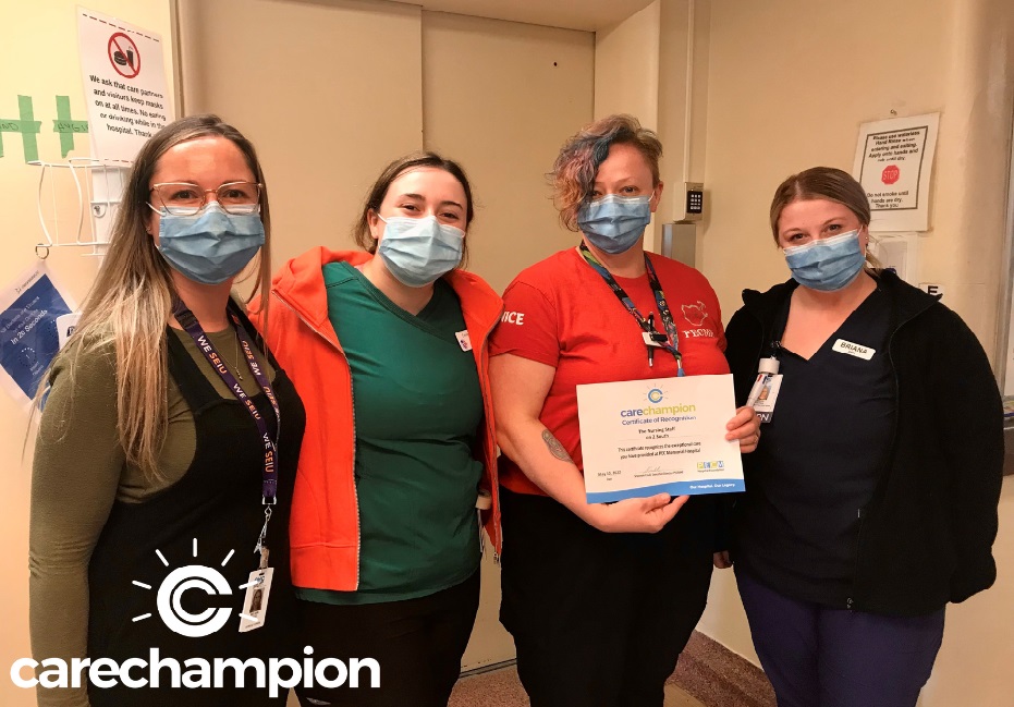 pecmhf's tweet photo. Congratulations to the nursing team on 2 South who were just nominated as Care Champions by a grateful patient who made a donation to @pecmhf in honour of it being National Nurses Week.
The donor had this to say,
"Happy Nursing Week. Thank you for all you do!" https://t.co/gSt9RcSiD9