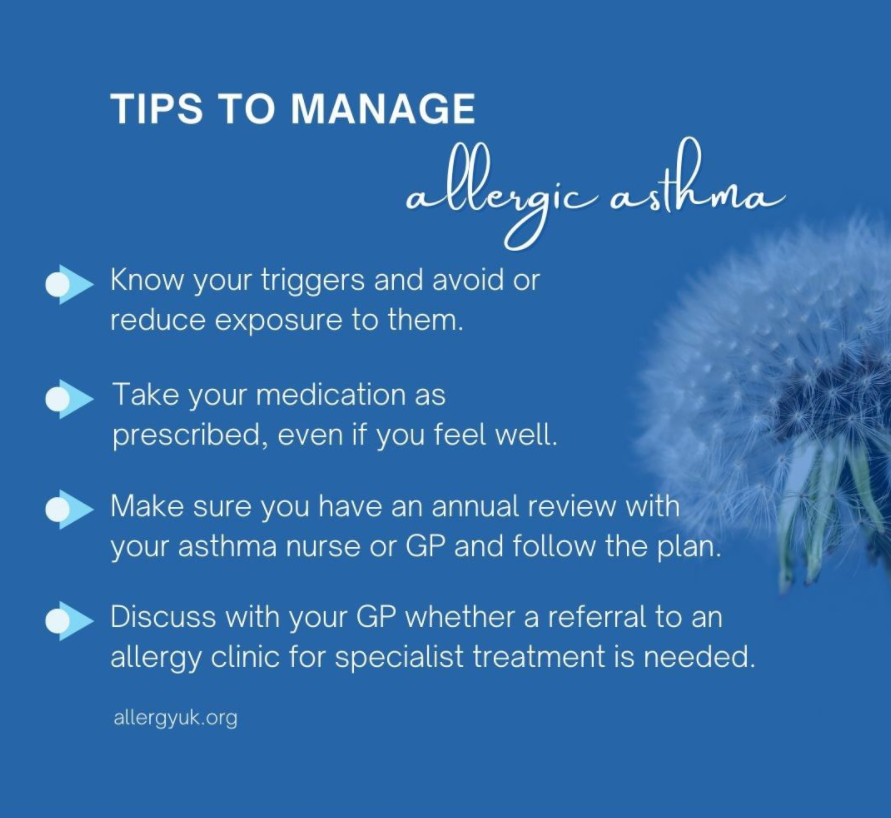 Respira_Tech's tweet photo. #tips to manage #allergic #asthma. ♥♥♥♥ #respiratech #respira #asthma #breathe #breathing #copd #inhaler #pulmonarydiseases #asma #bpco https://t.co/jgQDfePiCG