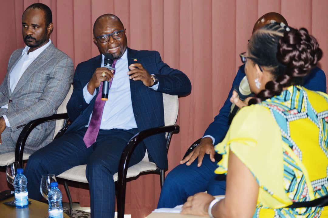 Nze3's tweet photo. Great conversation today in Malabo at the #EnergyBreakfast with CEMAC’s #OilandGasIndustry players; #BEACForex, #gasmonetization, #LContent have been tackled during the debates. The #AEC will keep advocating for the use of natural gas to end #energypoverty in Africa. #OOTT https://t.co/PciJKEaGKg