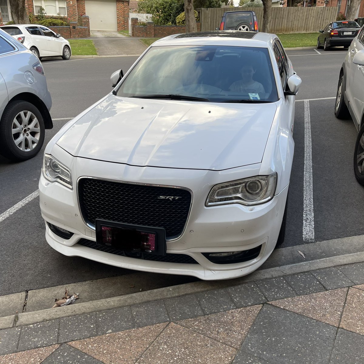BexysPC's tweet photo. @Chrysler Mornings are always havoc taking my son to school, the only good part is I get to drive this there :) https://t.co/vtAuEzeyYQ