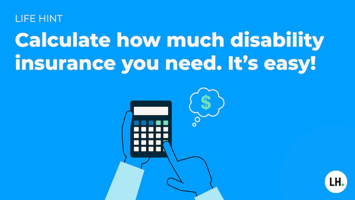 EmpowerFMO's tweet image. If you wanted to know how much disability insurance you would need, it's easy! #DIAM

Subtract all the income you plan to still be receiving by your amount of monthly expenses. Get a more detailed description here: lifehappens.org/disability-ins…

#LiveEmpowered