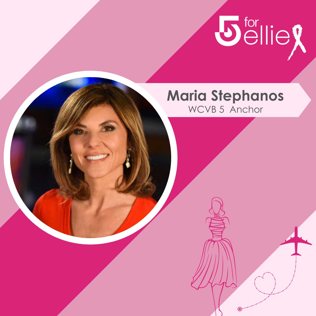 We are excited to announce this years emcee for Five for Ellie ..... @mariastephanos! We are so excited to have Maria back again for an Ellie Fund event! Purchase your tickets today! ow.ly/2gYg50J5uc5 #elliefund #5forellie #wvcb #fashionshow #breastcancersupport