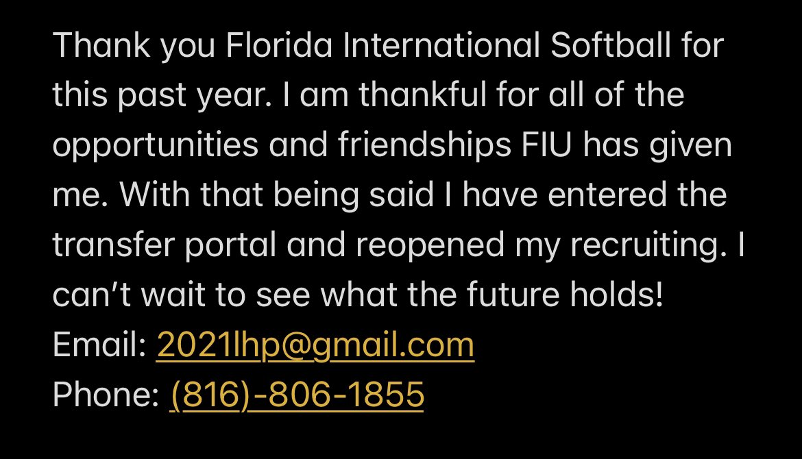 Here’s to new beginnings #LHP #Transferportal